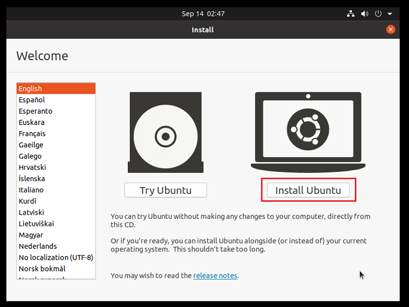 Hướng Dẫn Cài Đặt Ubuntu 20.04 Desktop Mới Nhất