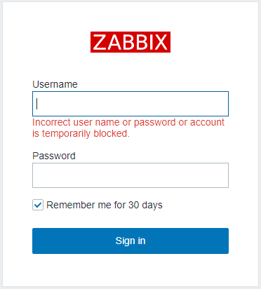 Hướng Dẫn Reset Password Admin Zabbix Với 3 Bước